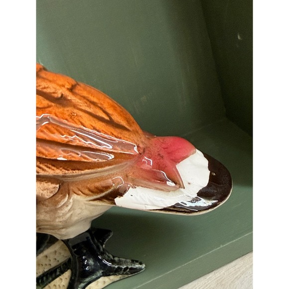 Vintage Goose Figurine – Goofy Ceramic Decor Cottagecore - Picture 11 of 13